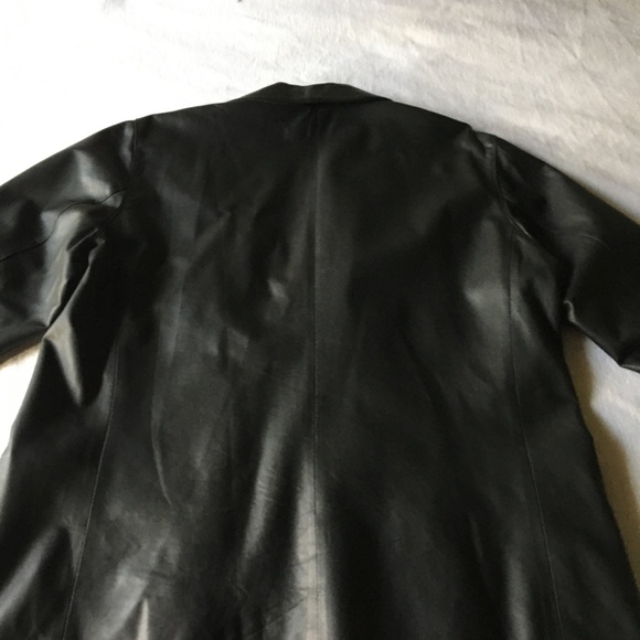 Italian Calf Leather Jacket - 54 IT (44R US) - Picture 3 of 4